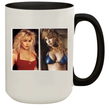 Traci Lords 15oz Colored Inner & Handle Mug