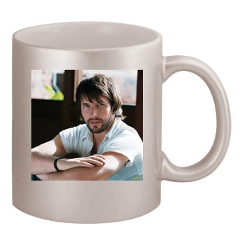 James Blunt 11oz Metallic Silver Mug