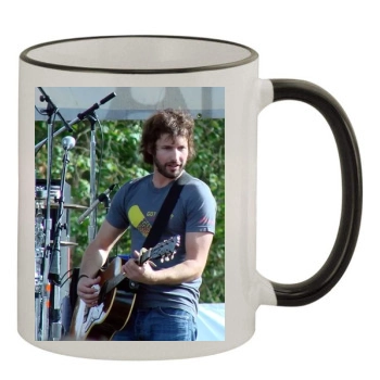 James Blunt 11oz Colored Rim & Handle Mug