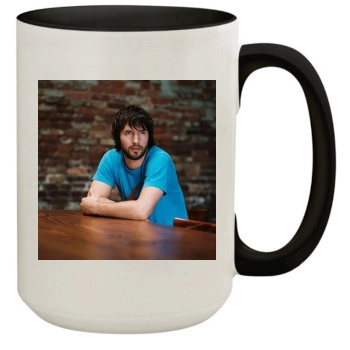 James Blunt 15oz Colored Inner & Handle Mug