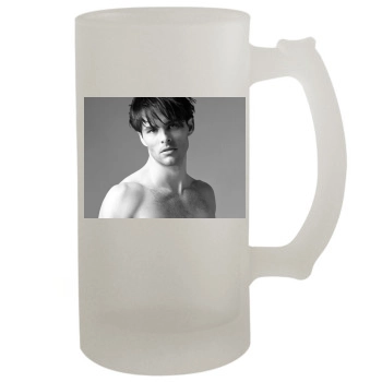 James Marsden 16oz Frosted Beer Stein