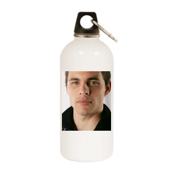 James Marsden White Water Bottle With Carabiner