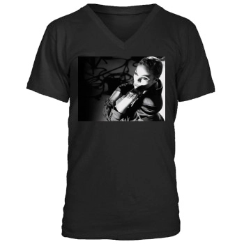 Janet Jackson Men's V-Neck T-Shirt