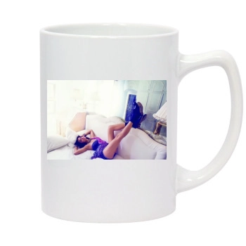 Adriana Lima 14oz White Statesman Mug