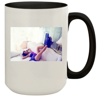 Adriana Lima 15oz Colored Inner & Handle Mug