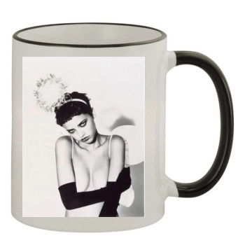 Adriana Lima 11oz Colored Rim & Handle Mug