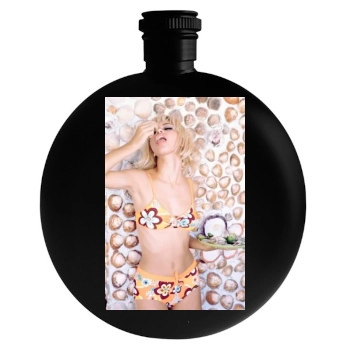 Adriana Lima Round Flask