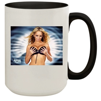 Jennifer Ellison 15oz Colored Inner & Handle Mug