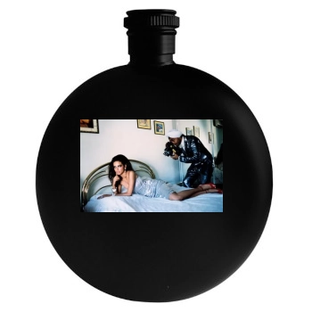 Adriana Lima Round Flask