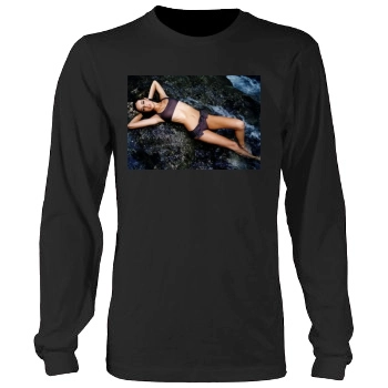 Adriana Lima Men's Heavy Long Sleeve TShirt