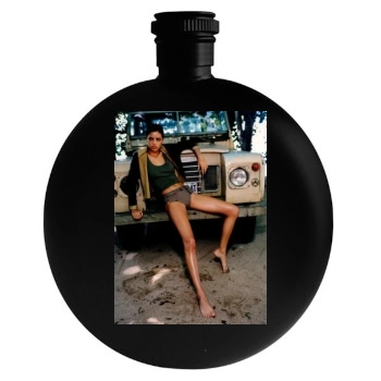 Adriana Lima Round Flask