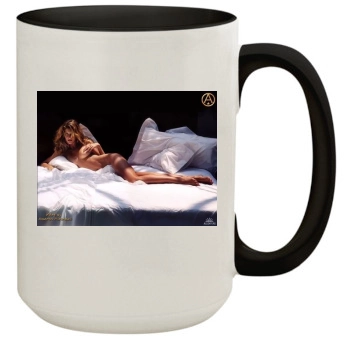 Jennifer Ellison 15oz Colored Inner & Handle Mug