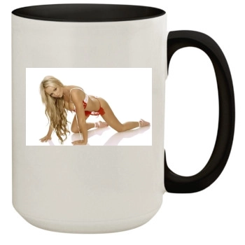 Jennifer Ellison 15oz Colored Inner & Handle Mug