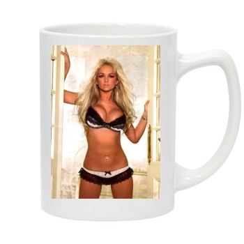 Jennifer Ellison 14oz White Statesman Mug