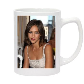 Jessica Alba 14oz White Statesman Mug