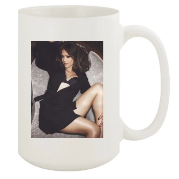 Jessica Alba 15oz White Mug