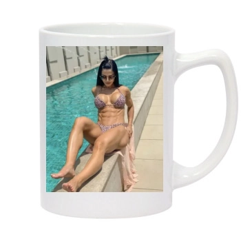 Eva Andressa 14oz White Statesman Mug