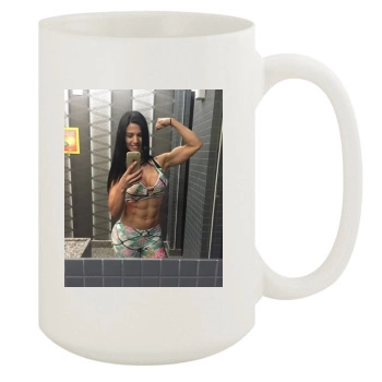 Eva Andressa 15oz White Mug