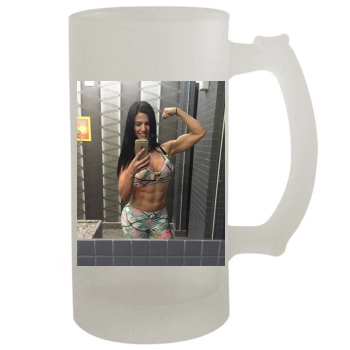 Eva Andressa 16oz Frosted Beer Stein