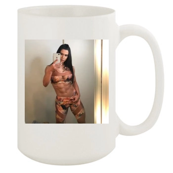 Eva Andressa 15oz White Mug