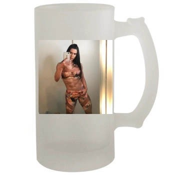 Eva Andressa 16oz Frosted Beer Stein