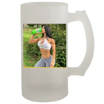 Eva Andressa 16oz Frosted Beer Stein