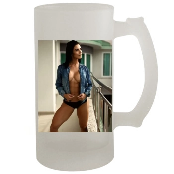 Eva Andressa 16oz Frosted Beer Stein