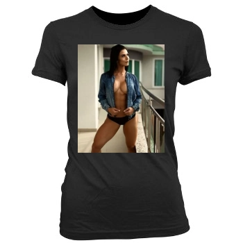 Eva Andressa Women's Junior Cut Crewneck T-Shirt