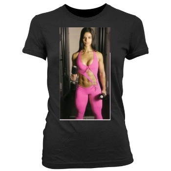 Eva Andressa Women's Junior Cut Crewneck T-Shirt