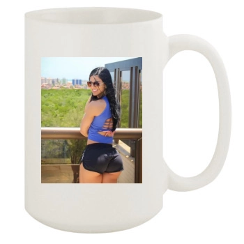 Eva Andressa 15oz White Mug