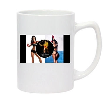 Eva Andressa 14oz White Statesman Mug