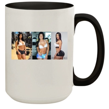 Eva Andressa 15oz Colored Inner & Handle Mug