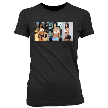 Eva Andressa Women's Junior Cut Crewneck T-Shirt