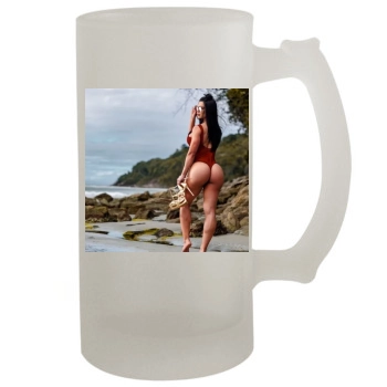 Eva Andressa 16oz Frosted Beer Stein