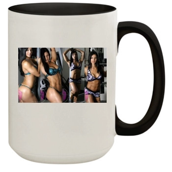 Eva Andressa 15oz Colored Inner & Handle Mug