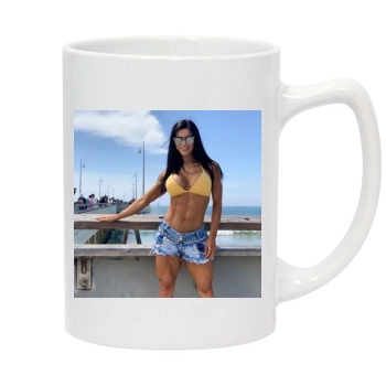 Eva Andressa 14oz White Statesman Mug