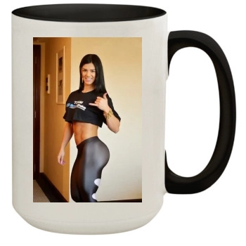 Eva Andressa 15oz Colored Inner & Handle Mug