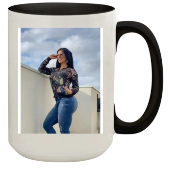 Eva Andressa 15oz Colored Inner & Handle Mug