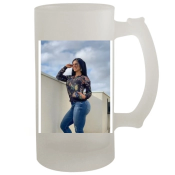 Eva Andressa 16oz Frosted Beer Stein