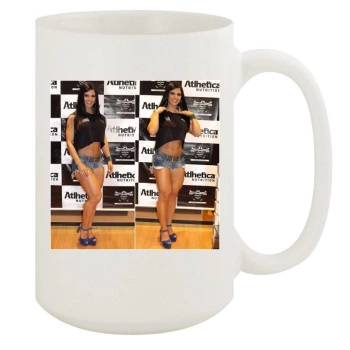 Eva Andressa 15oz White Mug