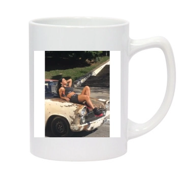 Eva Andressa 14oz White Statesman Mug