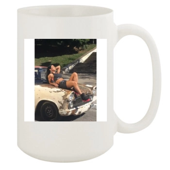 Eva Andressa 15oz White Mug