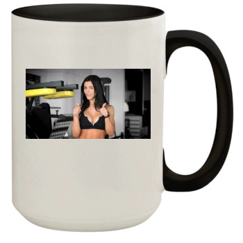 Eva Andressa 15oz Colored Inner & Handle Mug