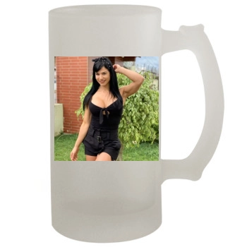 Eva Andressa 16oz Frosted Beer Stein