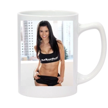 Eva Andressa 14oz White Statesman Mug