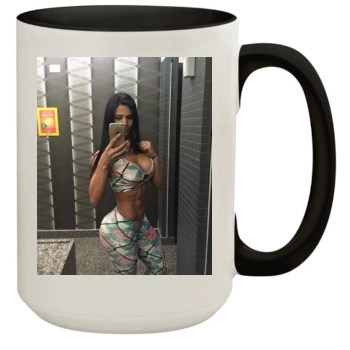 Eva Andressa 15oz Colored Inner & Handle Mug