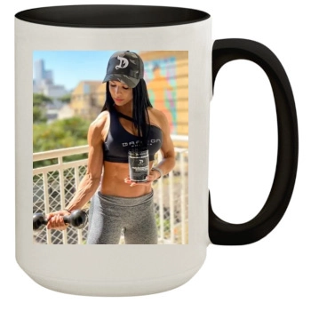 Eva Andressa 15oz Colored Inner & Handle Mug