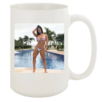 Eva Andressa 15oz White Mug