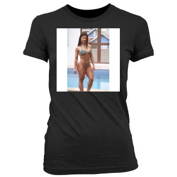 Eva Andressa Women's Junior Cut Crewneck T-Shirt