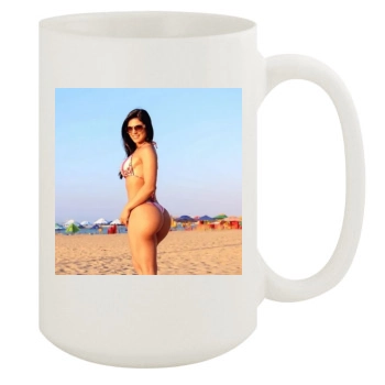 Eva Andressa 15oz White Mug